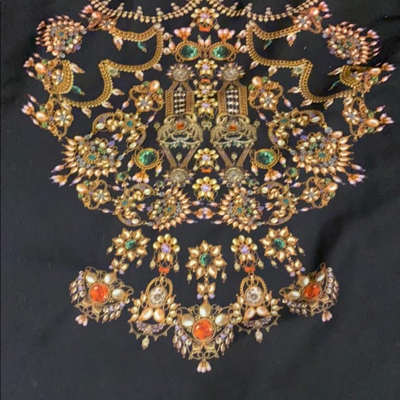 Black/gold owl tank top - Picture 4 of 7